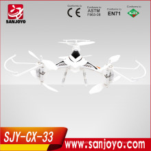 CX-33 rc drone modelo quadcopter truco 3D rodando 4Channel RC Helicopter Wholesale